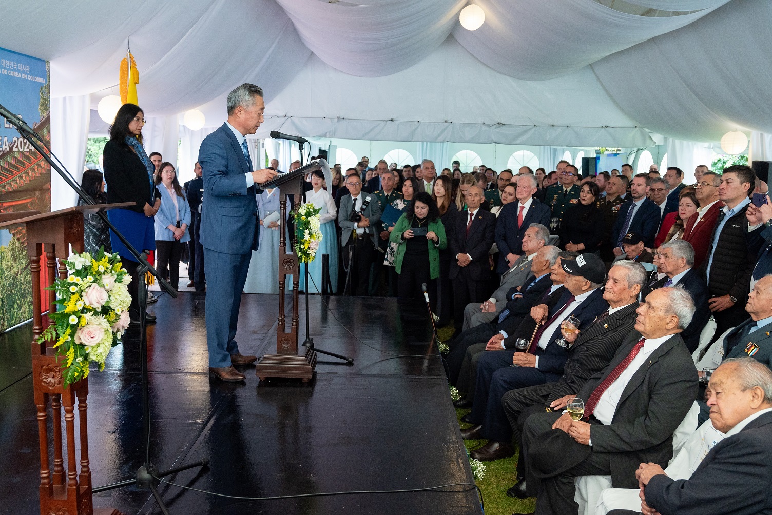 ​Conmemoración de la Fiesta Nacional de Corea 2024